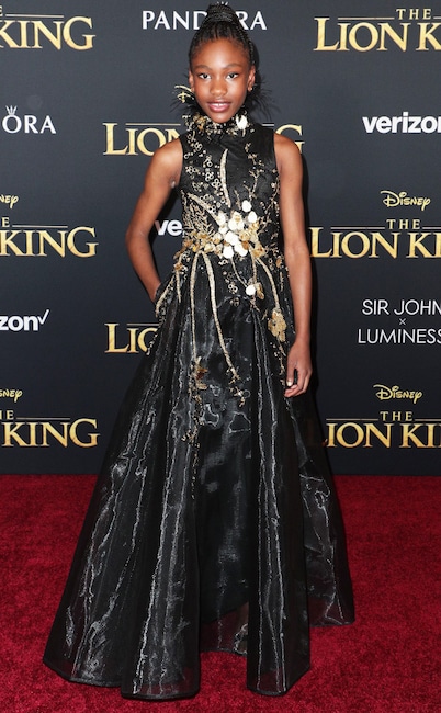Demi Singleton, The Lion King Premiere, Red Carpet Fashion